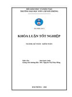 Hoàn thiện công tác kế toán nguyên vật liệu tại công ty TNHH một thành viên duyên hải – xí nghiệp 7 