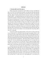 Nhân tố cản trở tham gia vào chuỗi cung ứng toàn cầu của các doanh nghiệp trong ngành công nghiệp chế biến và chế tạo ở Việt Nam (Luận án tiến sĩ)