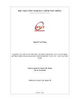 Nghiên cứu đề xuất phương án phân bổ băng tần 915925 MHZ hỗ trợ triển khai mạng kết nối Internet vạn vật – IOT tại Việt Nam (tt)