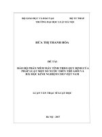 Bảo hộ phần mềm máy tính theo quy định của pháp luật một số nước trên thế giới và bài học kinh nghiệm cho việt nam  