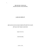 Hiệu quả quy mô của doanh nghiệp xuất khẩu vừa và nhỏ việt nam thực trạng và giải pháp 