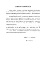 BÁO CÁO TỐT NGHIỆP BẰNG TIẾNG ANH