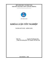 Hoàn thiện công tác kế toán doanh thu, chi phí và xác định kết quả kinh doanh tại công ty TNHH giao nhận vận tải đức toàn phát 