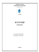 đồ an kiến trúc trung tâm trưng bày và thiết kế nghệ thuật thủy sản 