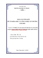 Nghiên cứu đa dạng di truyền của sò lông anadara antiquata phân bố tại vùng ven biển miền trung (tt) 