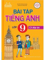 Bài tập tiếng anh 9 (bùi văn vinh)