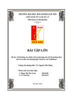 Ảnh hưởng của chiến dịch marketingmix tới thị trường thuê bao di động trả trước của thương hiệu Viettel