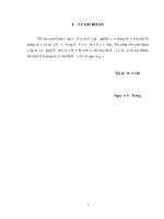 Các giải pháp nâng cao hiệu quả kinh tế   xã hội của việc sản xuất rau an toàn tại thành phố đông hà, tỉnh quảng trị 
