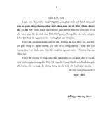 “Nghiên cứu phát triển mô hình sản xuất  rau an toàn bằng phương pháp tưới phun mưa tại xã Minh Châu, huyện  Ba Vì, Hà Nội”