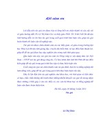 NGHIÊN CỨU GIẢI PHÁP NÂNG CAO HIỆU QUẢ SỬ DỤNG  NGUỒN NƯỚC TƯỚI HỆ THỐNG THUỶ LỢI NGÀN TRƯƠI  CẨM  TRANG TRONG ĐIỀU KIỆN BIẾN ĐỔI KHÍ HẬU 