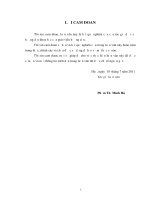 VIỆC làm và THU NHẬP của LAO ĐỘNG NÔNG THÔN dưới tác ĐỘNG của THU hồi đất TRONG QUÁ TRÌNH đô THỊ hóa ở HUYỆN PHÚ VANG TỈNH THỪA THIÊN HUẾ 