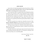 “Nghiên cứu lựa chọn giải pháp dẫn dòng thi công cho công trình thủy điện  Sông Tranh 2” 