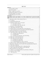 Nghiên  cứu đề xuất các giải pháp nâng cao hiệu quả của các công trình thuỷ lợi  huyện  Đông Sơn, tỉnh Thanh Hoá” 