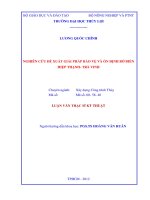 NGHIÊN CỨU ĐỀ XUẤT GIẢI PHÁP BẢO VỆ VÀ ỔN ĐỊNH BỜ BIỂN   HIỆP THẠNH TRÀ VINH 