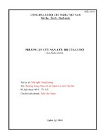 phương án cứu nạn cứu hộ cho cơ sở nhà nghỉ