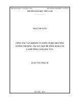   CÔNG TÁC VÁN KHUÔN VÀ CÔNG NGHỆ THI CÔNG   TƯỜNG THƯỢNG  HẠ LƯU ĐẬP BÊ TÔNG ĐẦM LĂN   LÀ BÊ TÔNG LÀM GIÀU VỮA 