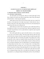 CƠ SỞ LÝ LUẬN CỦA VẤN ĐỀ SỬ DỤNG NHÂN LỰC  TRONG CÁC DOANH NGHIỆP  