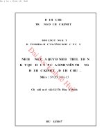 Ảnh hưởng của quy định bỏ thi lại đến kết quả học tập của sinh viên trường đại học kinh tế, đại học huế 