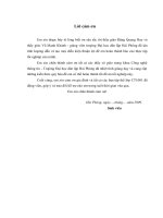 Tìm hiểu về xử lý ngôn ngữ tự nhiên và viết chương trình mô phỏng kiểm tra lỗi từ vựng trong việc sử dụng câu tiếng anh