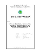 ĐÁNH GIÁ TÌNH HÌNH TRANH CHẤP ĐẤT ĐAI, GIẢI QUYẾT TRANH CHẤP ĐẤT ĐAI TRÊN ĐỊA BÀN HUYỆN ĐỨC CƠ TỈNH GIA LAI TỪ 01/ 07/ 2004 ĐẾN THÁNG 06/ 2010
