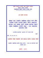 Nâng cao chất lượng dịch vụ tín dụng tiêu dùng đối với khách hàng cá nhân tại ngân hàng TMCP công thương việt nam – chi nhánh quảng trị 