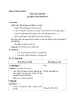 Giáo án Tiếng Việt 2 tuần 13 bài: Kể chuyện  Bông hoa Niềm Vui