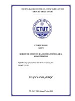 Robot di chuyển đa hướng thông qua smartphone