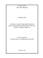 phát huy vai trò của hệ thống chính trị quận 9 thành phố hồ chí minh trong công tác di dân, tái định cư hiện nay 