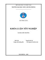 Tính toán thiết kế hệ thống xử lý nước thải nhà máy sản xuất bia, công suất 500m3 ngày đêm 