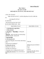Giáo án Tiếng Việt 2 tuần 13 bài: Chính tả  Nghe  viết: Quà của bố. Phân biệt iêyê, rdgi, dấu hỏidấu ngã