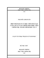 xây dựng môi trường văn hoá sư phạm ở các học viện trong quân đội hiện nay 