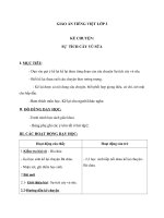 Giáo án Tiếng Việt 2 tuần 12 bài: Kể chuyện  Sự tích cây vú sữa