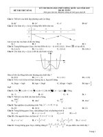BỘ 15 ĐỀ THI THỦ THPT QUỐC GIA 2018  2019