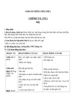 Giáo án Tiếng Việt 2 tuần 12 bài: Chính tả  Tập chép: Mẹ. Phân biệt IÊYÊYA, RDGI, dấu hỏidấu ngã
