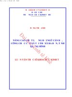 Nâng cao chất lượng đội ngũ cán bộ, công chức cấp xã tại thị xã Ba Đồn, tỉnh Quảng Bình_2