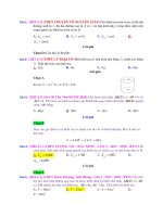 Ôn tập THPT 2019 hình học 12 chương 2 bài 2