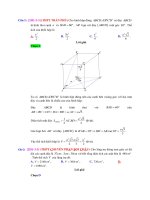 Ôn tập THPT 2019 hình học 12 bài 3