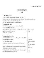 Giáo án Tiếng Việt 2 tuần 12 bài: Chính tả  Tập chép: Mẹ. Phân biệt IÊYÊYA, RDGI, dấu hỏidấu ngã