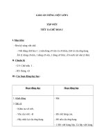 Giáo án Tiếng Việt 2 tuần 11 bài: Tập viết  Chữ hoa: I