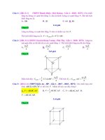 Ôn tập THPT 2019 hình học 12 bài 3