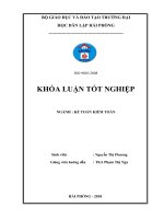 Hoàn thiện tổ chức công tác kế toán doanh thu, chi phí và xác định kết quả kinh quanh tại công ty TNHH hiển hòa 
