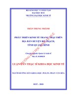 Phát triển kinh tế trang trại trên địa bàn huyện Bố Trạch, tỉnh Quảng Bình_2