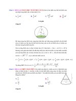 Ôn tập THPT 2019 hình học 12 chương 2 bài 1