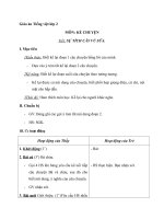 Giáo án Tiếng Việt 2 tuần 12 bài: Kể chuyện  Sự tích cây vú sữa