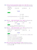 Ôn tập THPT 2019 hệ trục tọa độ