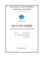 ĐỒ án xây DỰNG dân DỤNG và CÔNG NGHỆP chung cư secret 9 tầng thành phố thái bình 