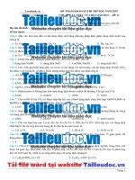 Công phá hóa học   đề 11   file word có lời giải image marked 