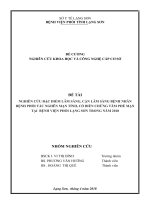 NGHIÊN cứu đặc điểm lâm SÀNG, cận lâm SÀNG BỆNH NHÂN BỆNH PHỔI tắc NGHẼN mạn TÍNH, có BIẾN CHỨNG tâm PHẾ mạn tại  BỆNH VIỆN PHỔI LẠNG sơn TRONG năm 2018