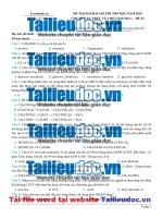 Công phá hóa học   đề 22   file word có lời giải image marked 