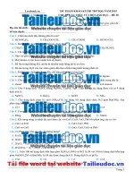 Công phá hóa học   đề 28   file word có lời giải image marked 